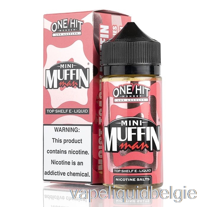 Vape België Mini Muffin Man - One Hit Wonder - 100ml 3mg